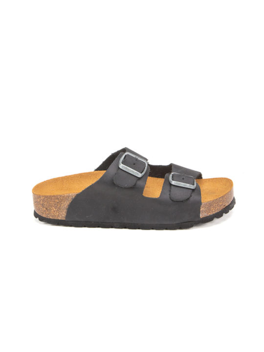 Oak & Hyde Piele Sandale dama Anatomic în Negru Culoare