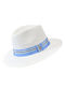 Stamion Men's Hat Fedora White