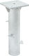 vidaXL Umbrella Stand made of Metal Silver 16x16x39.5cm