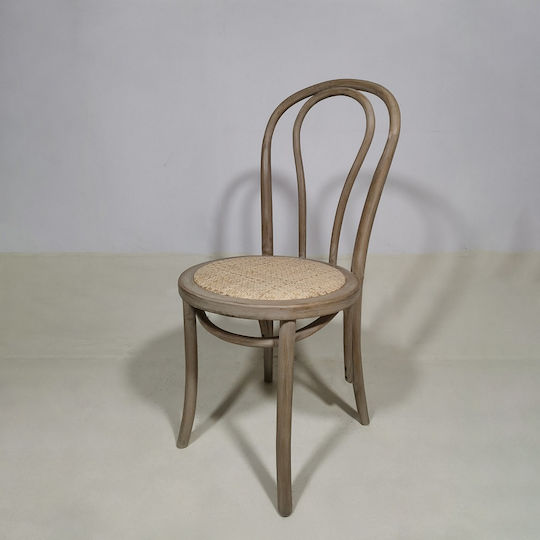 Beech Wood Scaune Cafe Lemn Gri 1buc 42x42x88buc