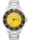 Spinnaker Мъжки Часовник 43mm Автоматичен с Сребърна Метална Гривна