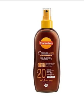 Carroten Omega Care Waterproof Sunscreen Oil for the Body SPF20 150ml