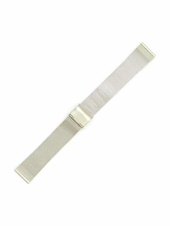 KOSTELO Metallic Bracelet Silver 16mm