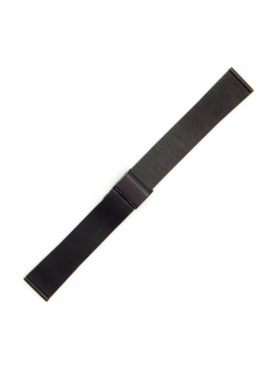 KOSTELO Brățară din metal Negru 18mm