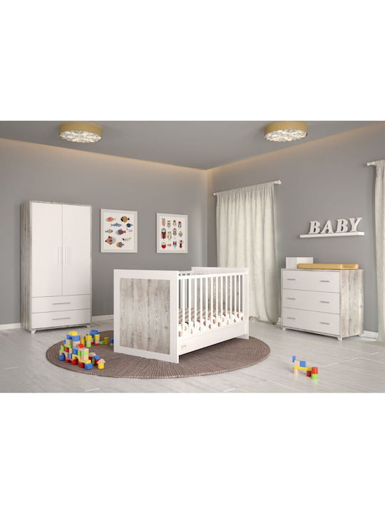 Asterias Bebe Emily Babybett Weiß