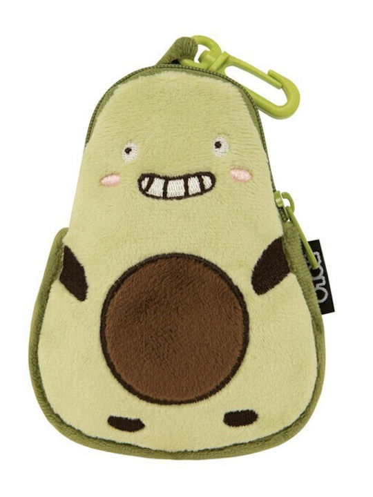 Polo Kids Wallet with Coins with Zipper Green