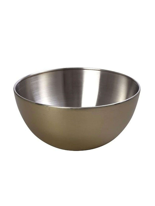 Espiel Μπωλ Σερβιρίσματος Στρογγυλό Inox Κίτριν...