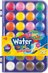 Colorino Kids Νερομπογιες Μεγαλες 28 Χρωματα