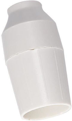 Eurolamp NTOYI Ντουί Ρεύματος με Υποδοχή E14 σε Λευκό χρώμα Σετ 20τμχ 147-23031