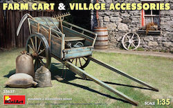 Miniart Farm Cart Village Zubehör in 1:35