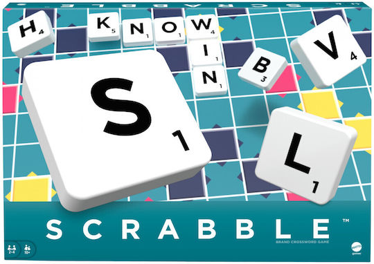 Board Game Original Scrabble for 2-4 Players 10+ Years Old (EN) Mattel