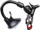 Edman Car Mobile Mount with Adjustable Hooks Black