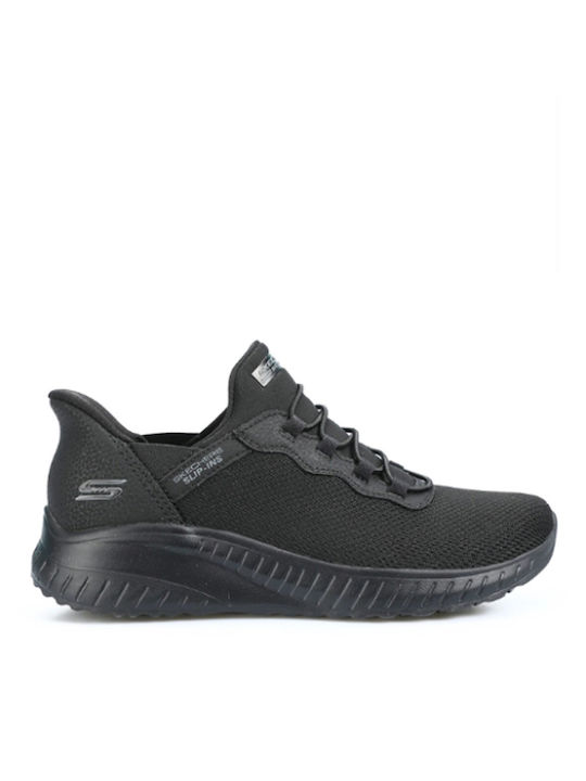 Skechers Damen Sportschuhe Laufen Schwarz