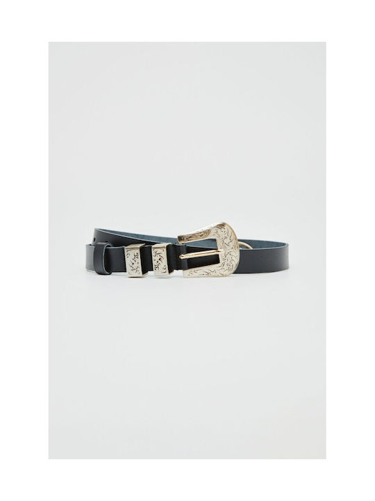 Leathertwist Tiffany Belt negru