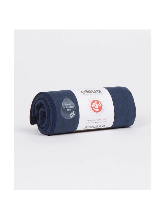 Manduka Equa Πετσέτα Yoga Γυμναστηρίου Μπλε