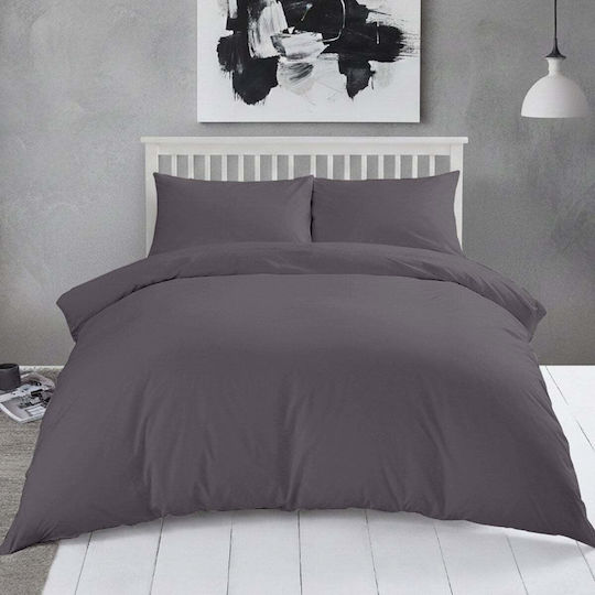 Melinen Cuvertură de pat Simplă 160x245 Urban Line Black - Dark Grey