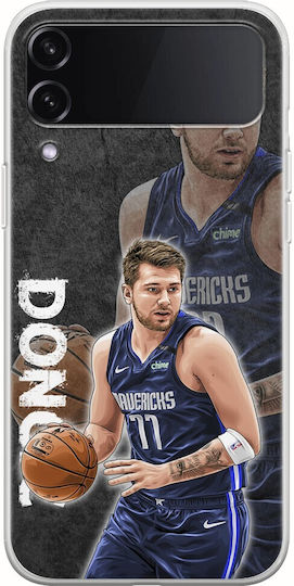 Nba Stars - Luka Doncic Book Silicone Multicolour (Galaxy Z Flip)