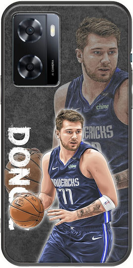 Nba Stars - Luka Doncic Umschlag Rückseite Silikon Mehrfarbig (Oppo A57 4G)