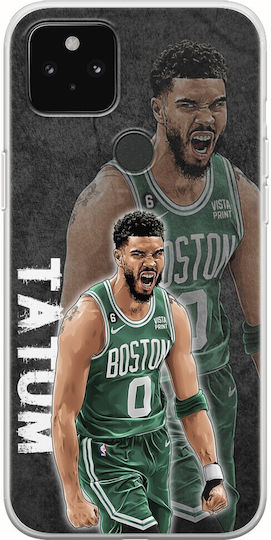 Nba Stars - Jason Tatum Задна корица Силикон Многоцветен (Google Pixel 5a 5G)
