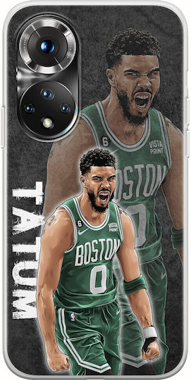 Nba Stars - Jason Tatum Huawei Umschlag Rückseite Silikon Mehrfarbig (Ehre 50)