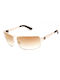 Guess Sunglasses with Gold Metal Frame and Brown Gradient Mirror Lens GU6954 32G
