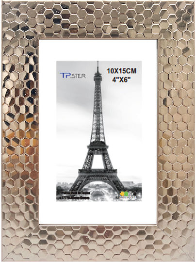 Tpster Wooden Photo Frame with Gold Frame
