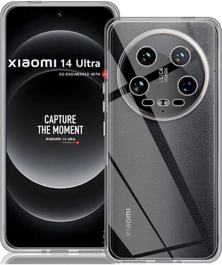 Camera Protection Umschlag Rückseite Silikon 2mm Transparent (Xiaomi 14 Ultra)