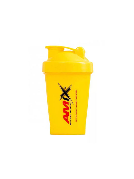 Amix Minishaker Color Shaker Πρωτεΐνης 400ml Πλαστικό Κίτρινο