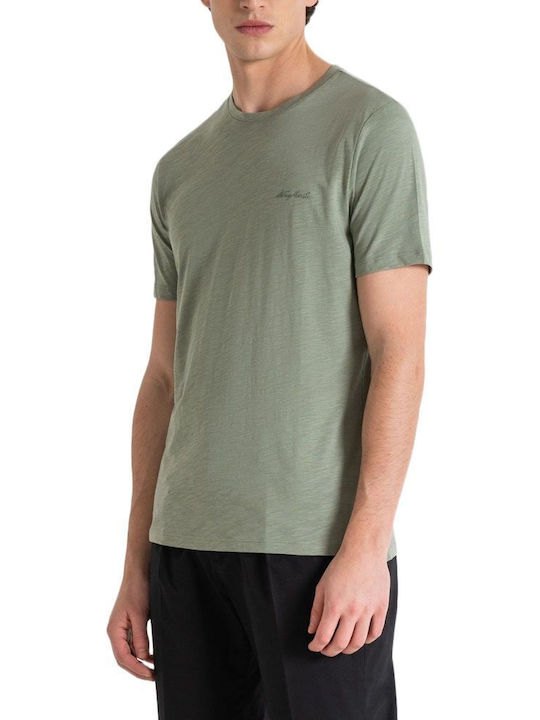 Antony Morato T-shirt Bărbătesc cu Mânecă Scurtă Green