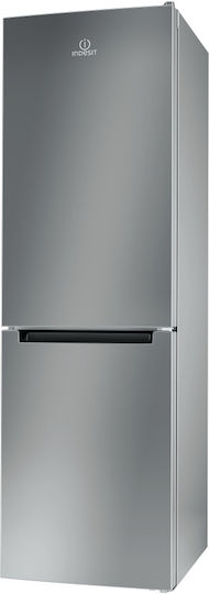 Indesit Kühl-Gefrierkombination 339Es H188.9xB59.5xT65.5cm. Inox LI8S2ES