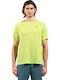 Essential Chilltec Herrenblusen Kurzarm T-Shirt Grün