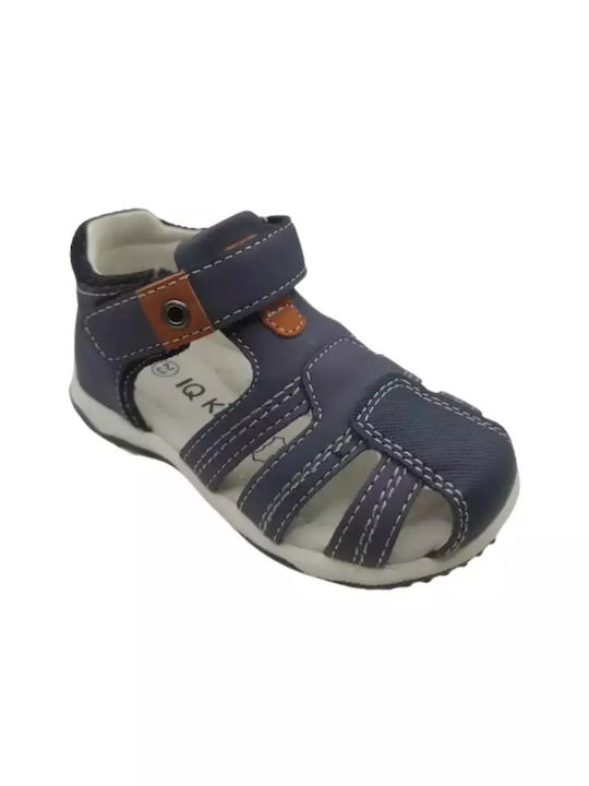 IQ Shoes Παπουτσοπέδιλα Ανατομικά Navy Μπλε