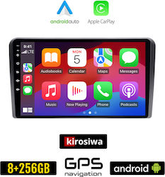 Kirosiwa Car Audio System for Honda Jazz 2019+ (Bluetooth/USB/AUX/WiFi/GPS/Apple-Carplay/Android-Auto) with Touch Screen 10"