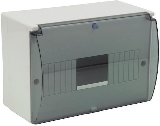 Elektro Plast Wall mounted 9-Elements Fuse Box with 1 Row W200xH140xD110mm