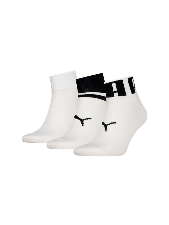 Puma Athletic Socks White 3 Pairs