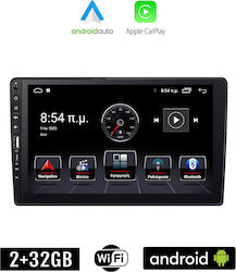 Kirosiwa Car Audio System for Seat Arosa / Ibiza Skoda Octavia / Fabia / Superb Volkswagen Golf / Passat / Bora / Polo (Bluetooth/USB/WiFi/GPS/Apple-Carplay/Android-Auto) with Touch Screen 9"