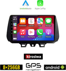 Kirosiwa Car Audio System for Hyundai Tucson 2019+ (Bluetooth/USB/AUX/WiFi/GPS/Apple-Carplay/Android-Auto) with Touch Screen 9"