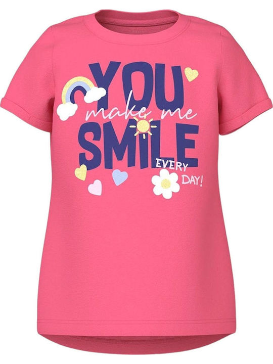 Παιδικό T-shirt Camelia Rose Smile You Make Me Smile