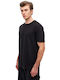 T-shirt Μαύρο