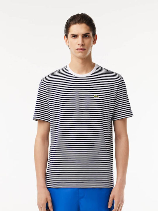 T-shirt Blanc/marine