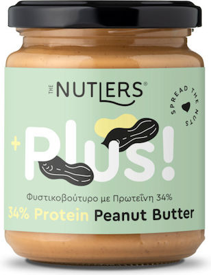 The Nutlers Unt de arahide Moale cu Proteină Extra 250gr