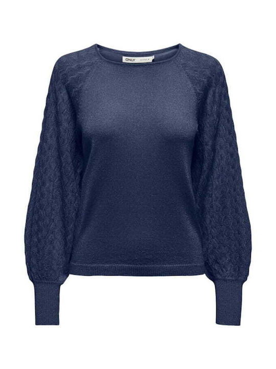 Only Damen Bluse Dark Blue