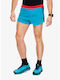 Auster Men's Athletic Shorts Tropic Blue/cherry Tomato