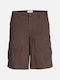 Jack & Jones Men's Shorts Cargo Brown