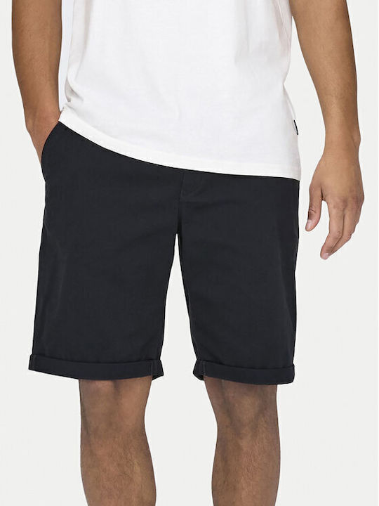 Only & Sons Men's Shorts Dark Blue