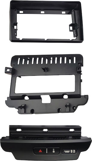 DIN Fascia Panels 2 Din Compatible with Screen 10" for Kia Ceed