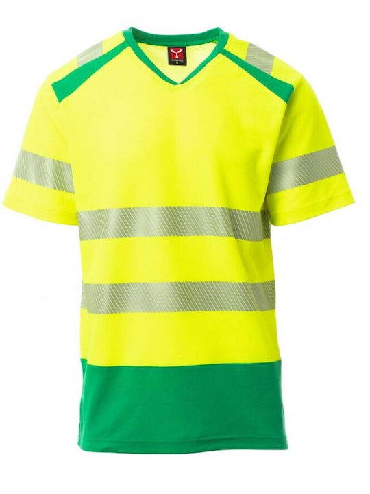 Payper Way T-Shirt Εργασίας Κίτρινο