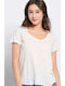 Women's Sports T-shirt Beige