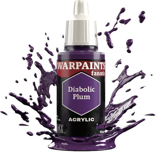 The Army Painter Warpaints Modellbau Farbe Diabolic Plum 18ml