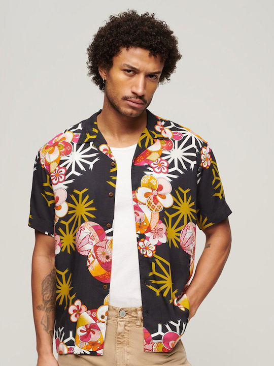 Superdry Hawaiian Κοντομάνικο Πουκάμισο σε Κανο...